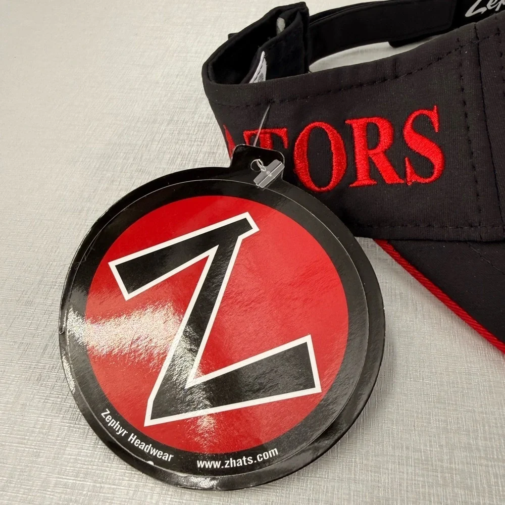 NHL Zephyr Ottawa Senators Hat Visor NWT Black And Red
